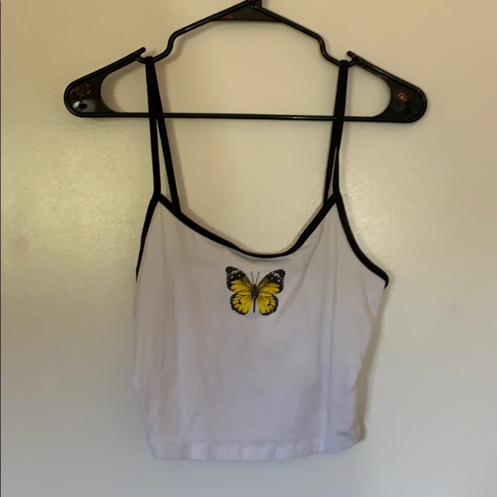 butterfly urban outfitters tank top